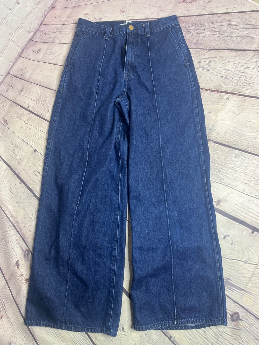 Madewell Superwide Leg Trouser style jeans